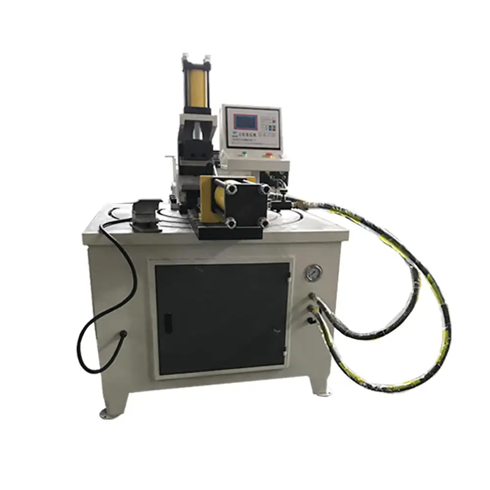 Horizontal Hydraulic Pipe End Punching Machine