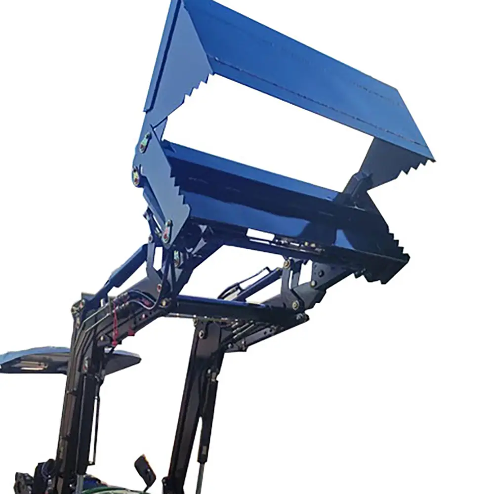 Hydraulic 4 In 1 Bucket Attachment For Tractor Front Loader
