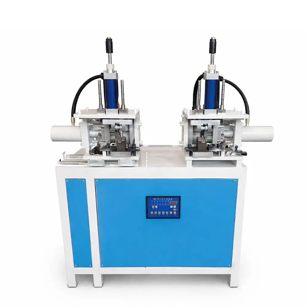 Automatic Tube Punching And Flattening Machine