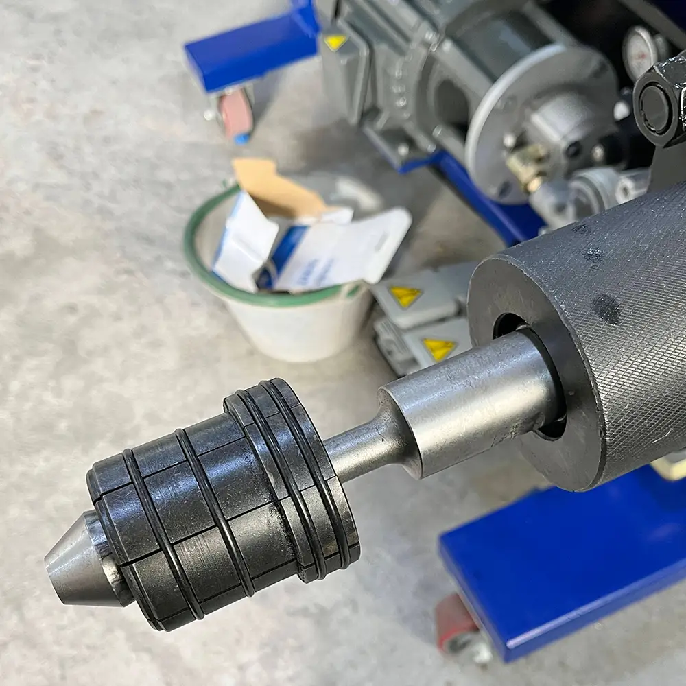 Exhaust Pipe Shrinking Machine