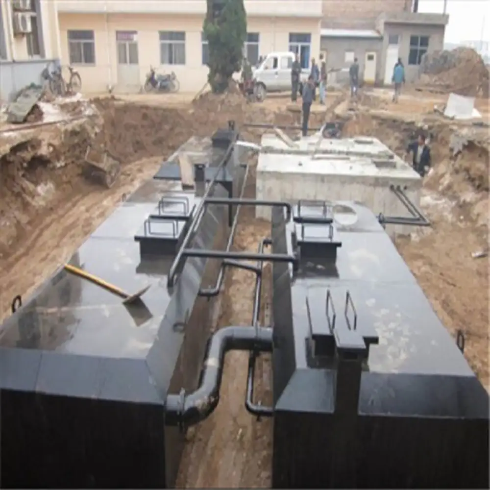 Buried Wastewater Treatment System For Homes