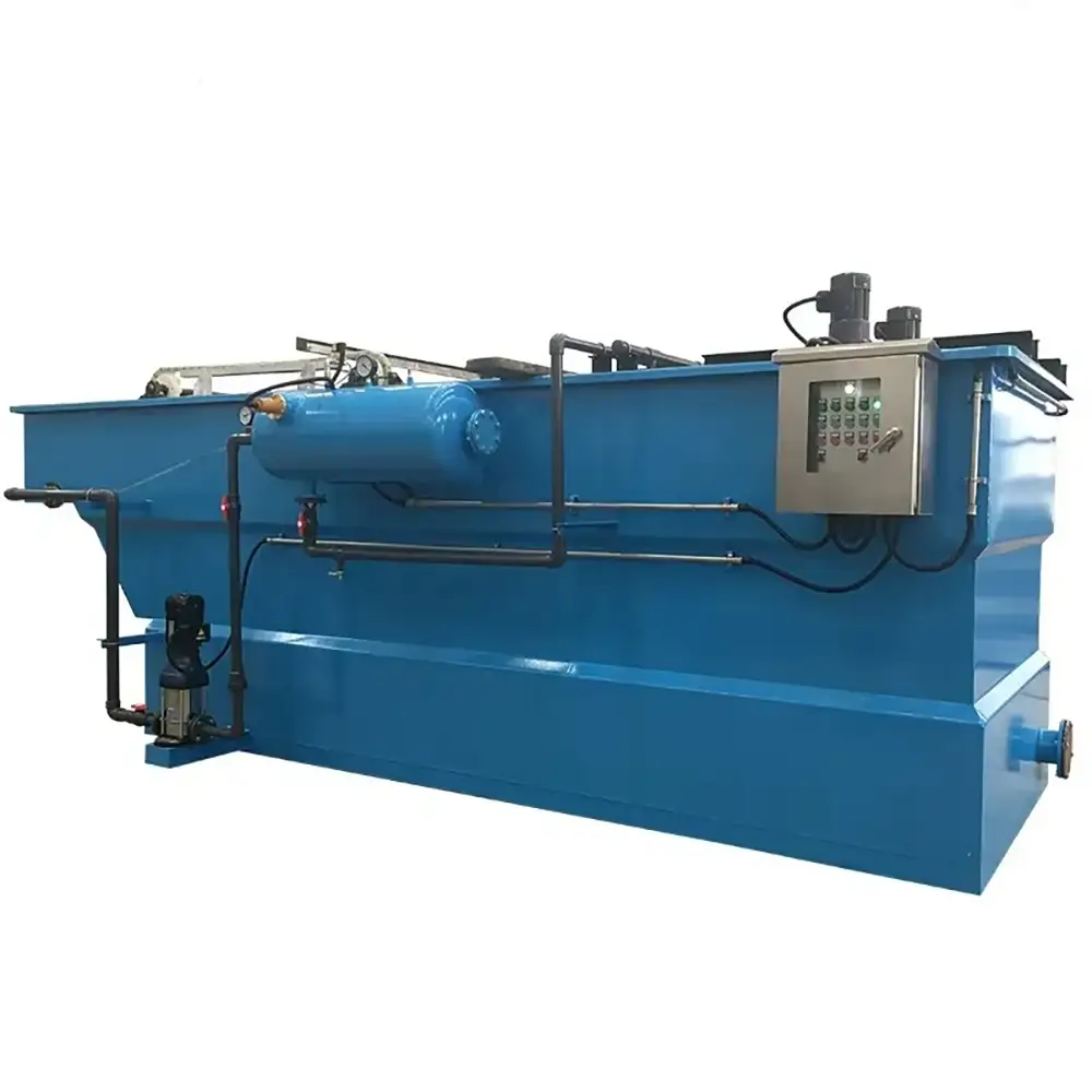 Smart DAF Wastewater Treatment System With PLC Control