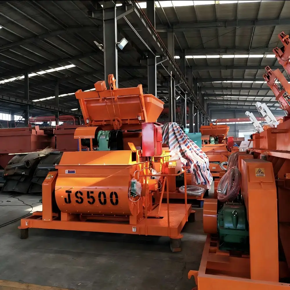 CDS JS Twin Spiral Concrete Mixer