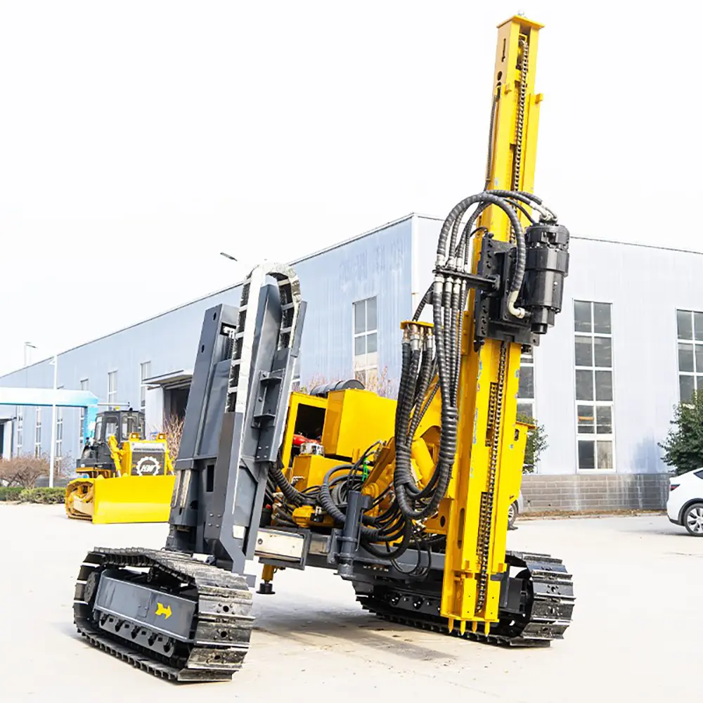Solar Panel Foundation Machine