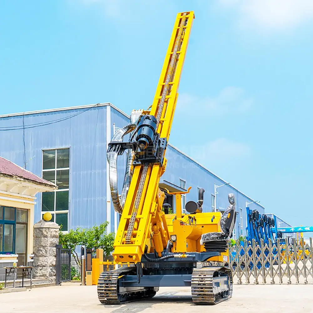 Solar Foundation Drilling Rig