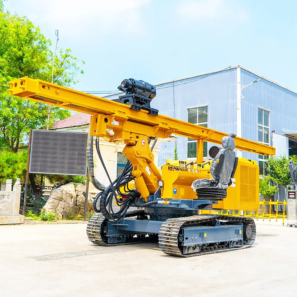 Solar Foundation Drilling Rig