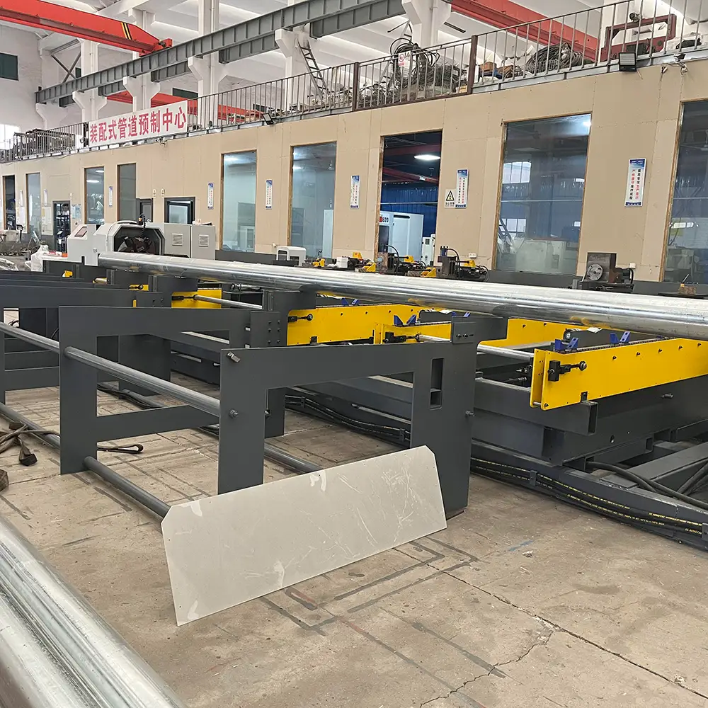 Automatic CNC Pipe Threading Machine