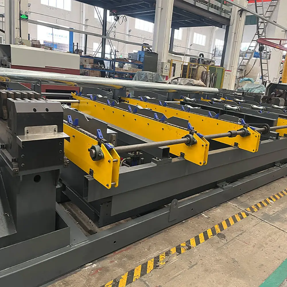 Double Head Pipe Threading Machine