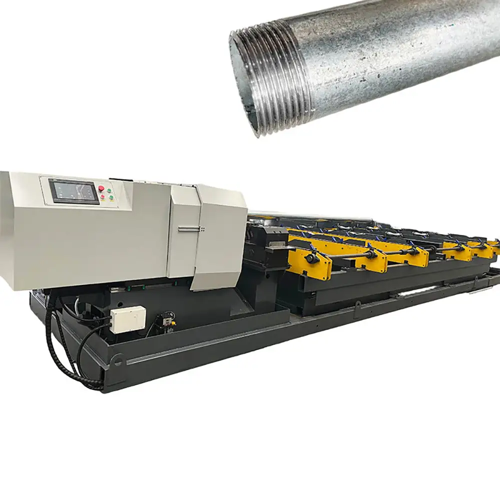 Automatic Pipe Feeding Threading Machine