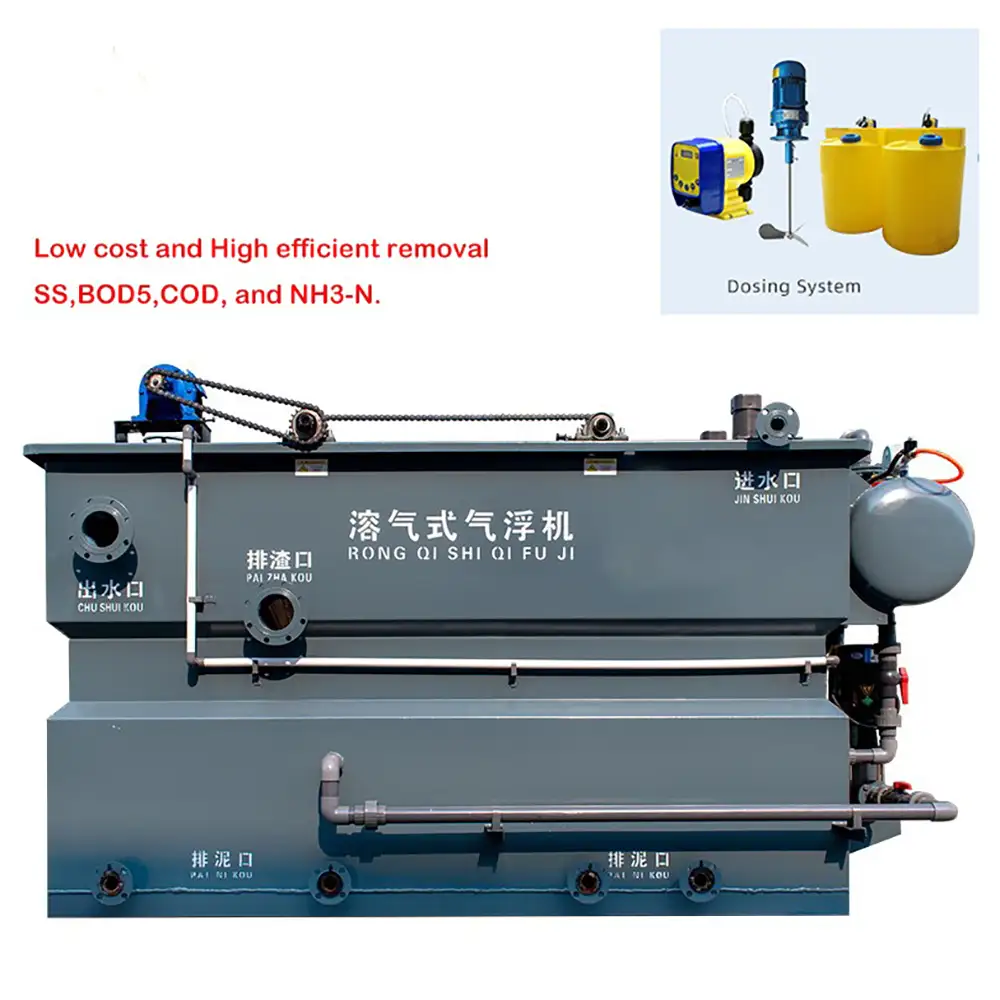 Pig Farm Manure Wastewater DAF Treatment System
