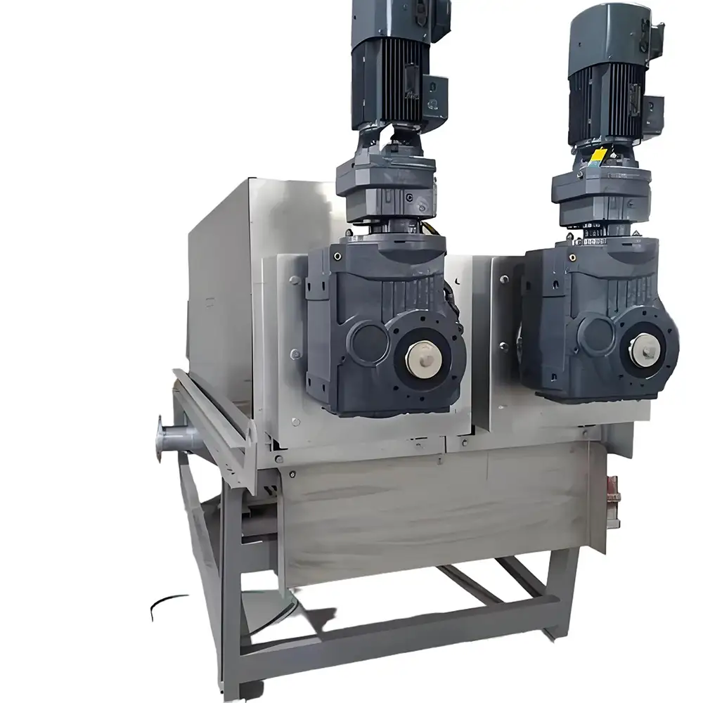Oil Sludge Dewatering Screw Press Machine