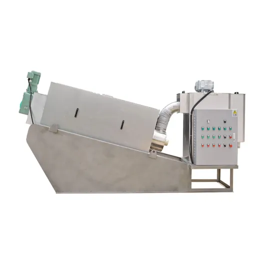 Grape Pomace Dewatering Screw Press Machine