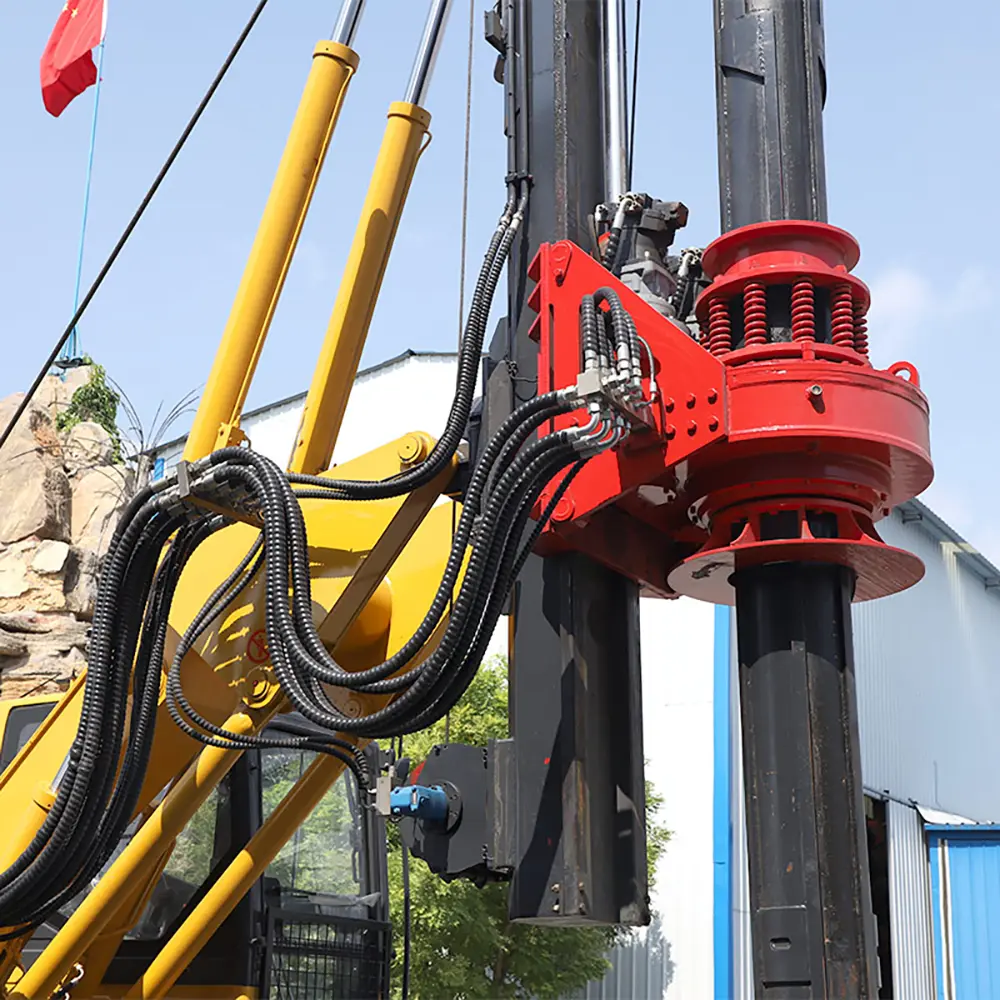 Locked Rod Drilling Rig