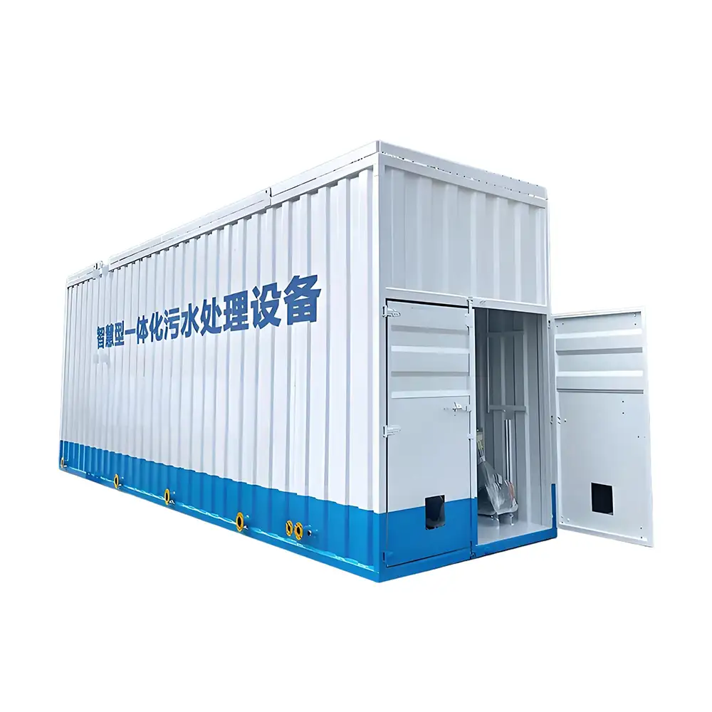 Slaughterhouse Wastewater MBR MBBR Treatment System
