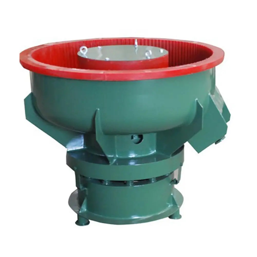 Metal Parts Tumbler Vibratory Finishing Machines Ceramic Polishing Machine