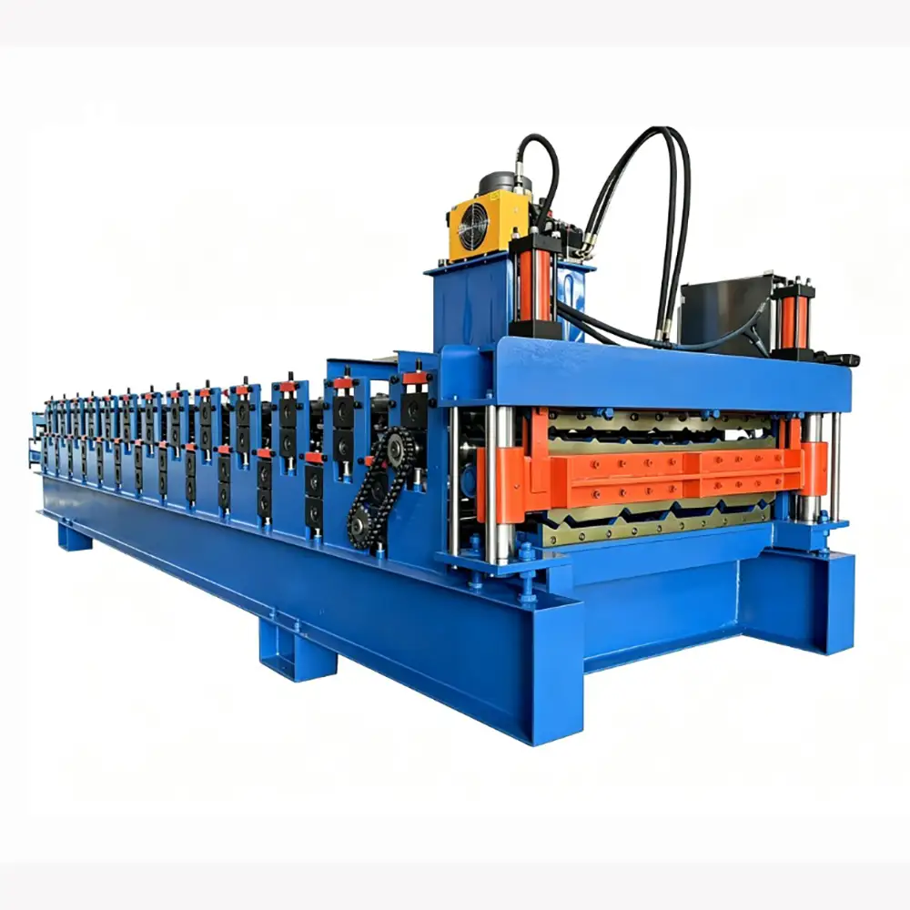 Metal Tile Roll Forming Machine Corrugated Iron Roof Sheet Making Equipment