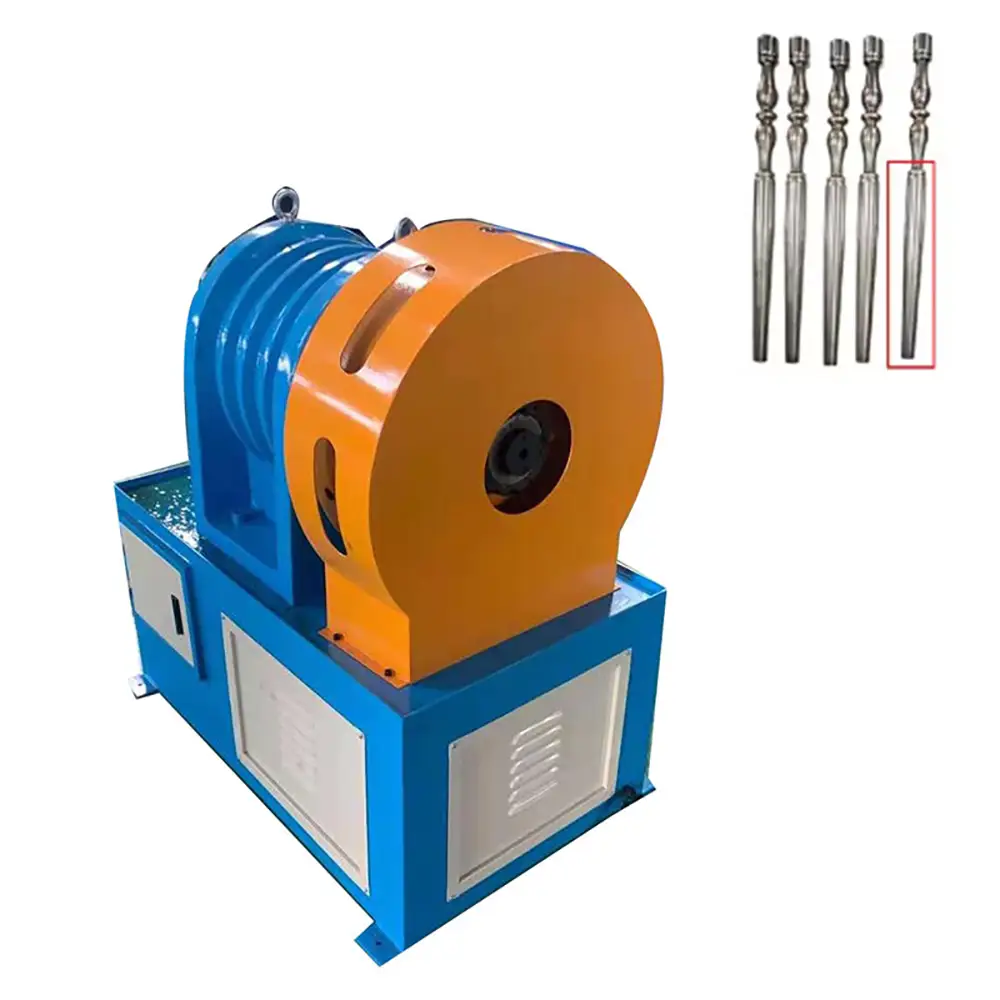 Metal Tube Tapering Embossing Machine for Furniture Railings and Decorative Pipes
