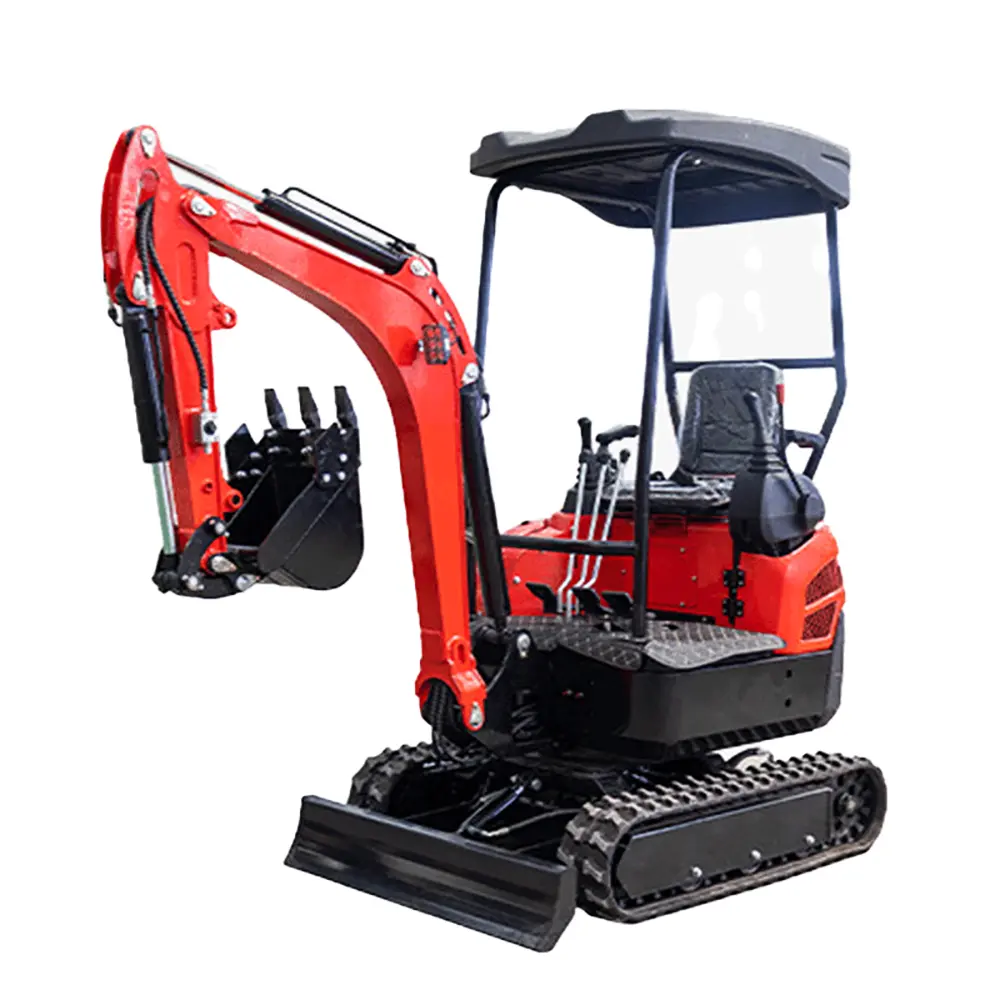 Mini Crawler Digger Excavator Machine Farm Ce Epa Engine 1 2 2.5 3.5 Ton Excavator