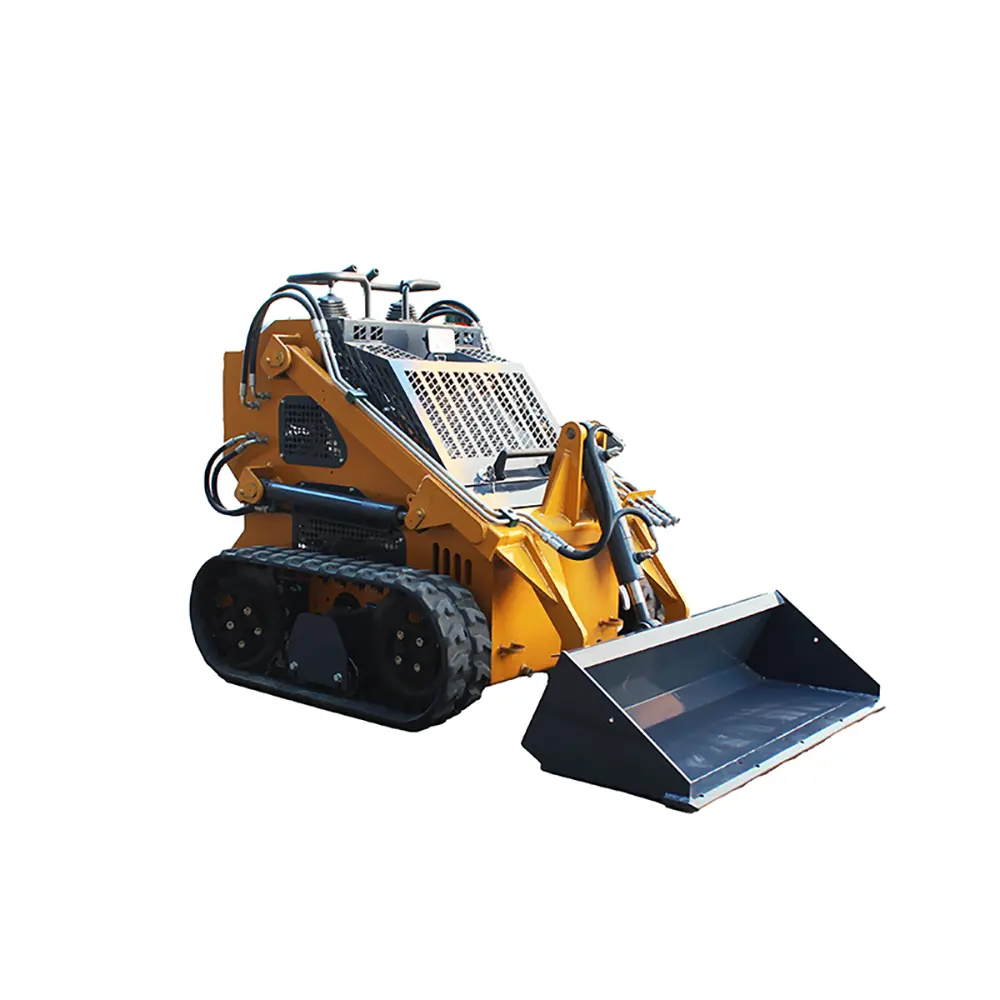 Mini Crawler Skid Steer Loaders Front Bucket Skid Steer Wheeled/Tracked Machine