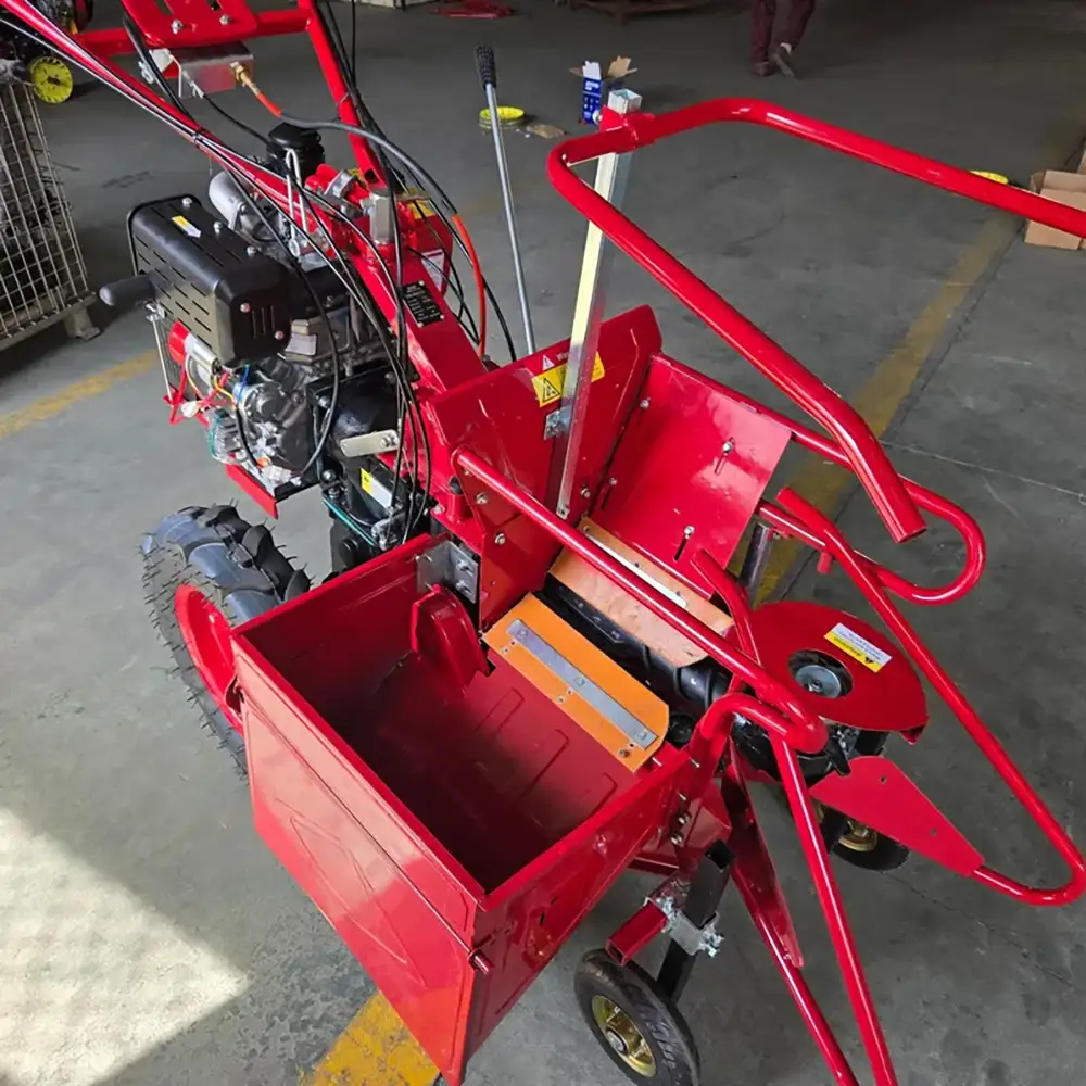 Hand Tractor Corn Harvester