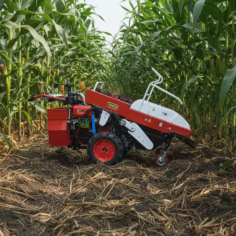 Semi Automatic Corn Harvester