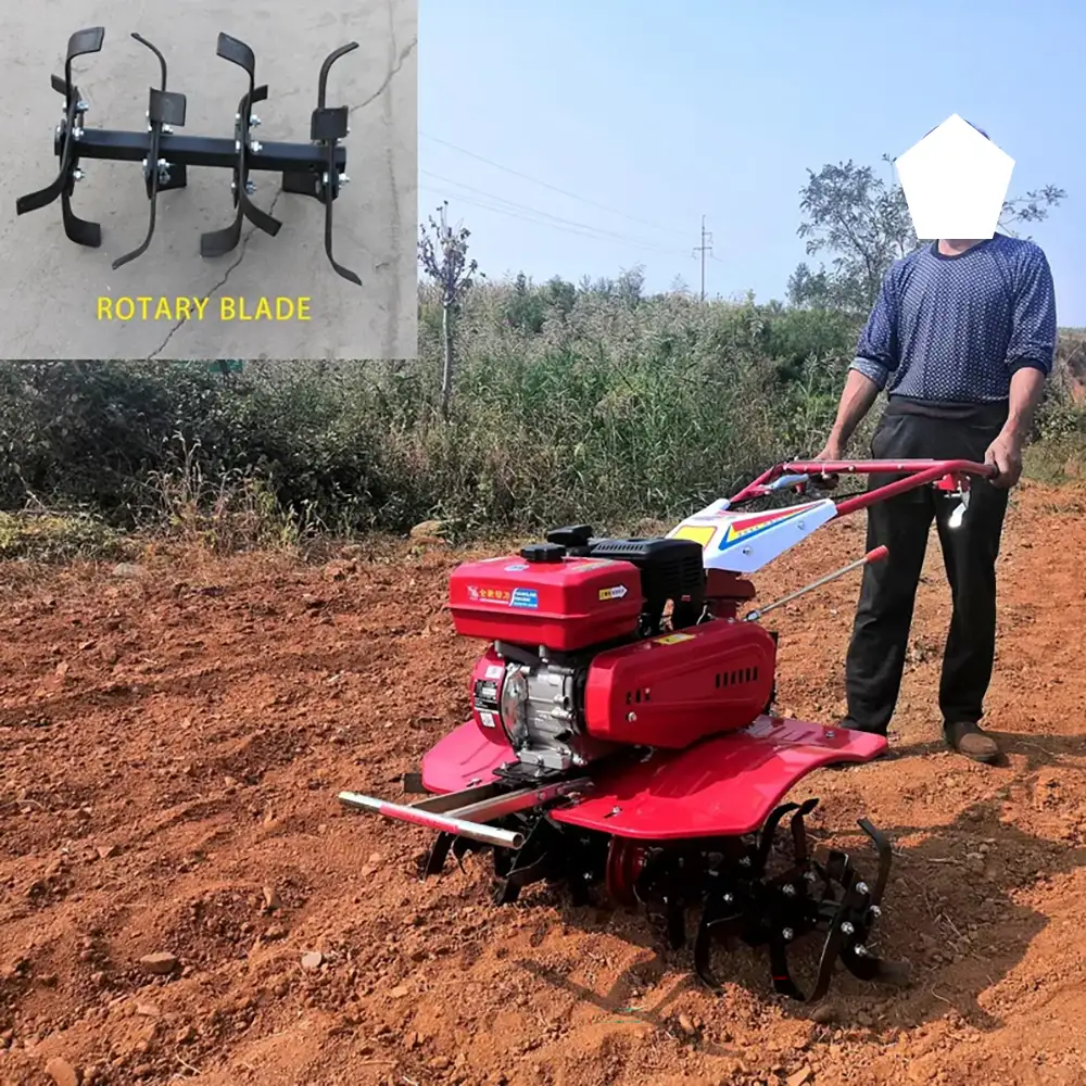 Agriculture Gasoline Type Mini Power Rotary Tiller Cultivator