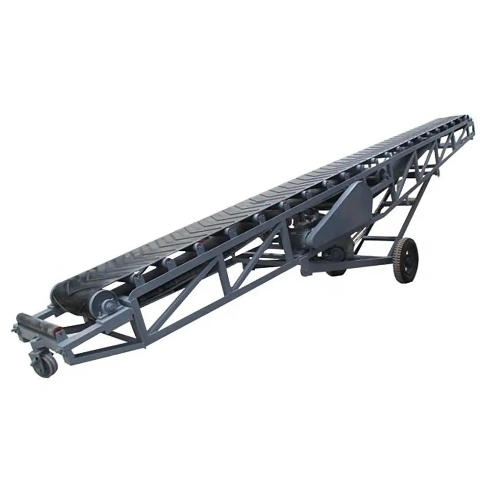 Mobile Belt Conveyor for Stone and Mining Transport
