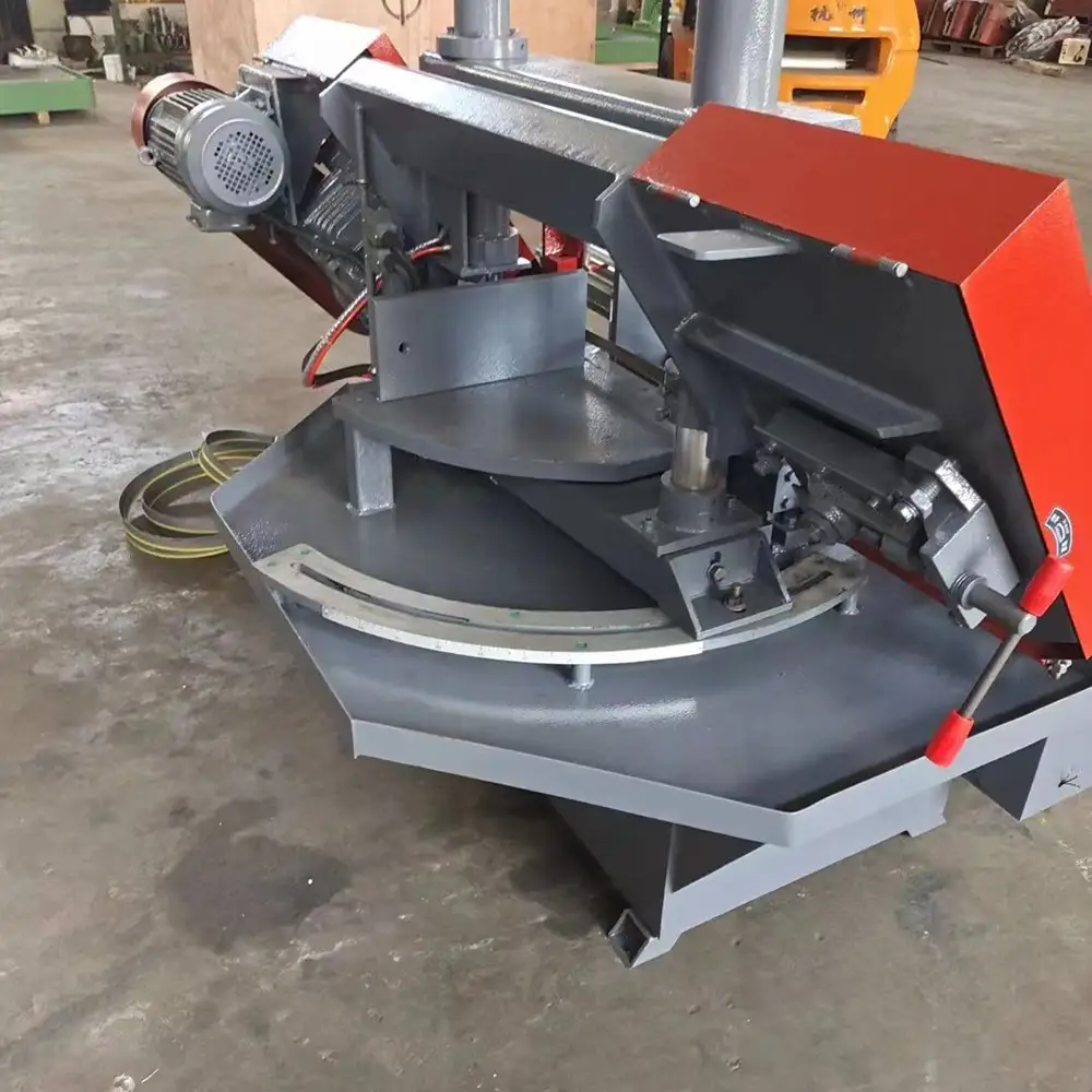 Multi-Angle Cut Pipe, Channel & Angle Steel Band Saw Machine