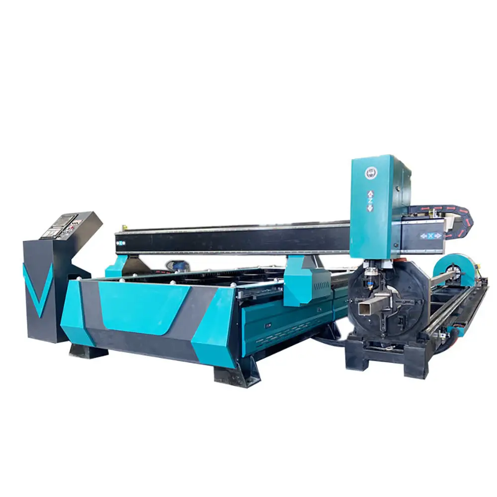 Multi-function Automatic CNC Tube and Plate Cutting Integrated Fiber Laser Cutting Machine