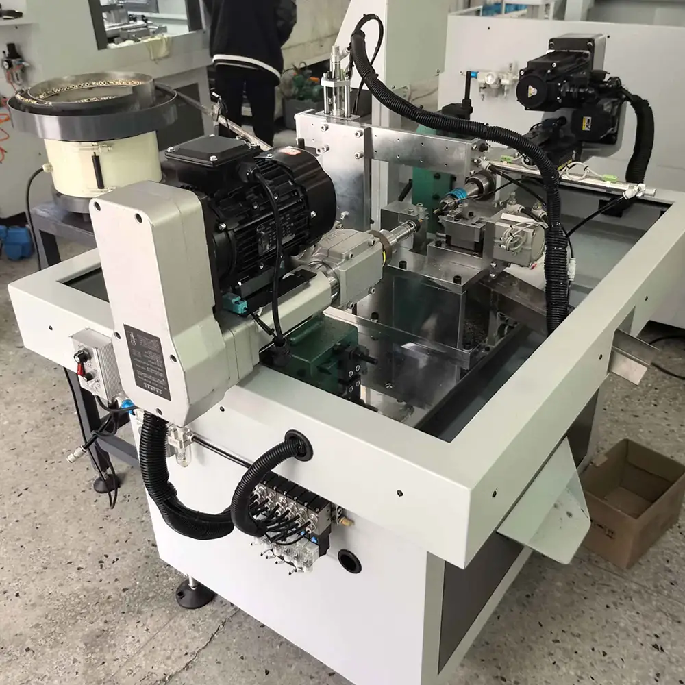 CNC Chamfer And Tapping Machine