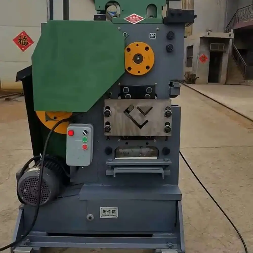 Flat Steel Punching Machine