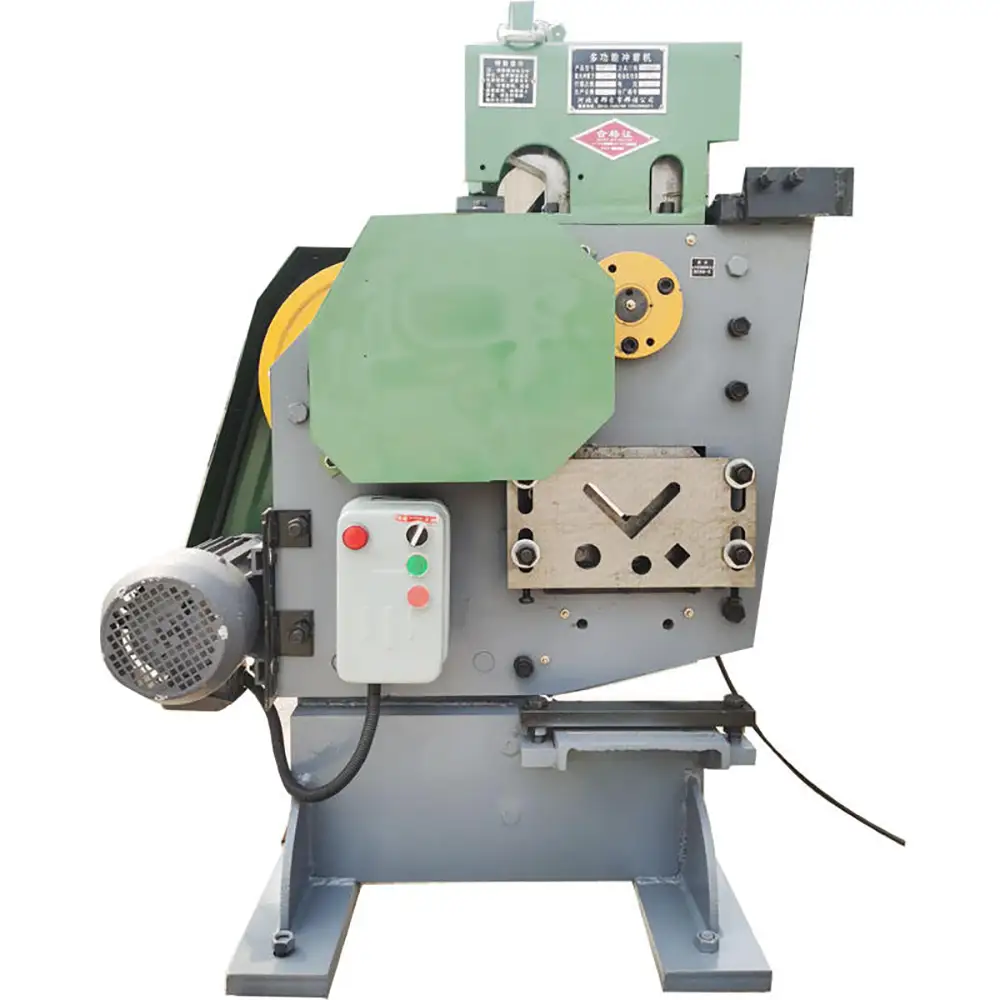Multi-function Punching and Shearing Machine for Angel and Channel Steel Round&long&rectangle Hole