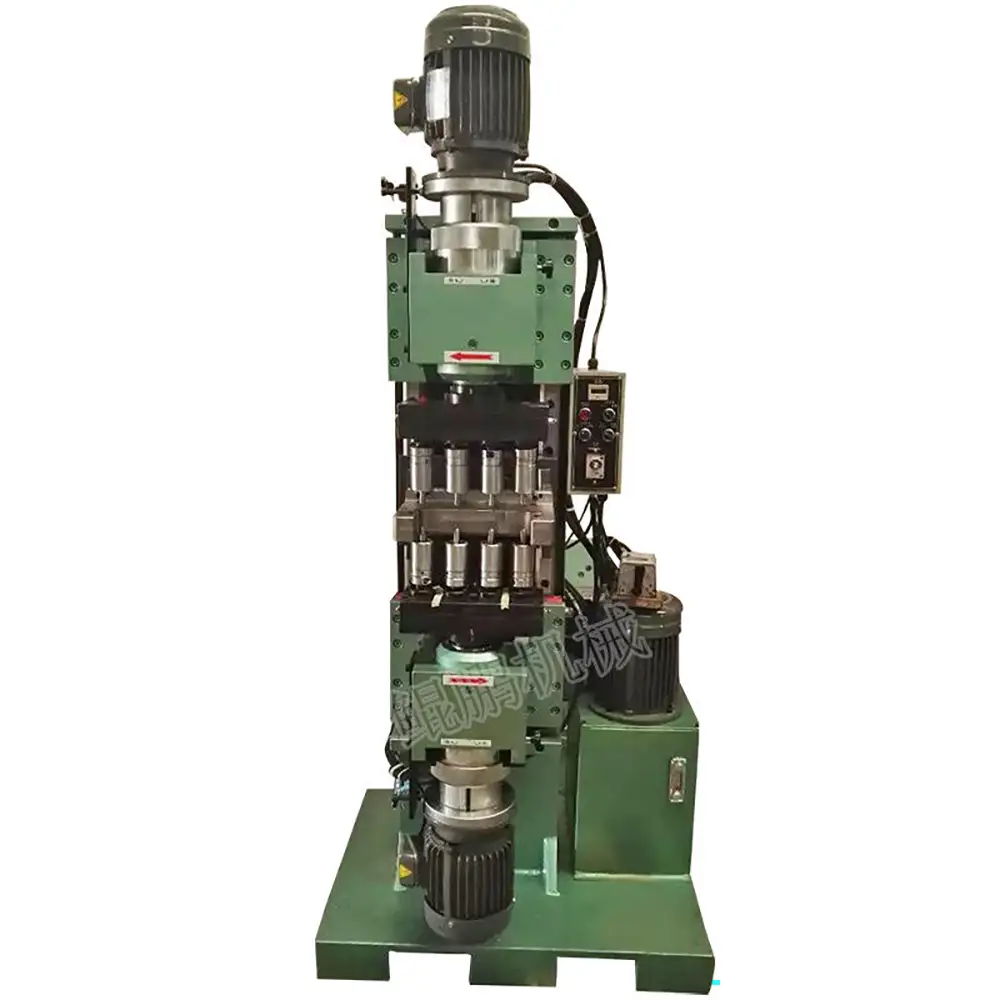 Multi-head Hydraulic Radial Track Rotary Riveting Machine for Solid Rivets of Scissors, Pliers and Juicer Blades
