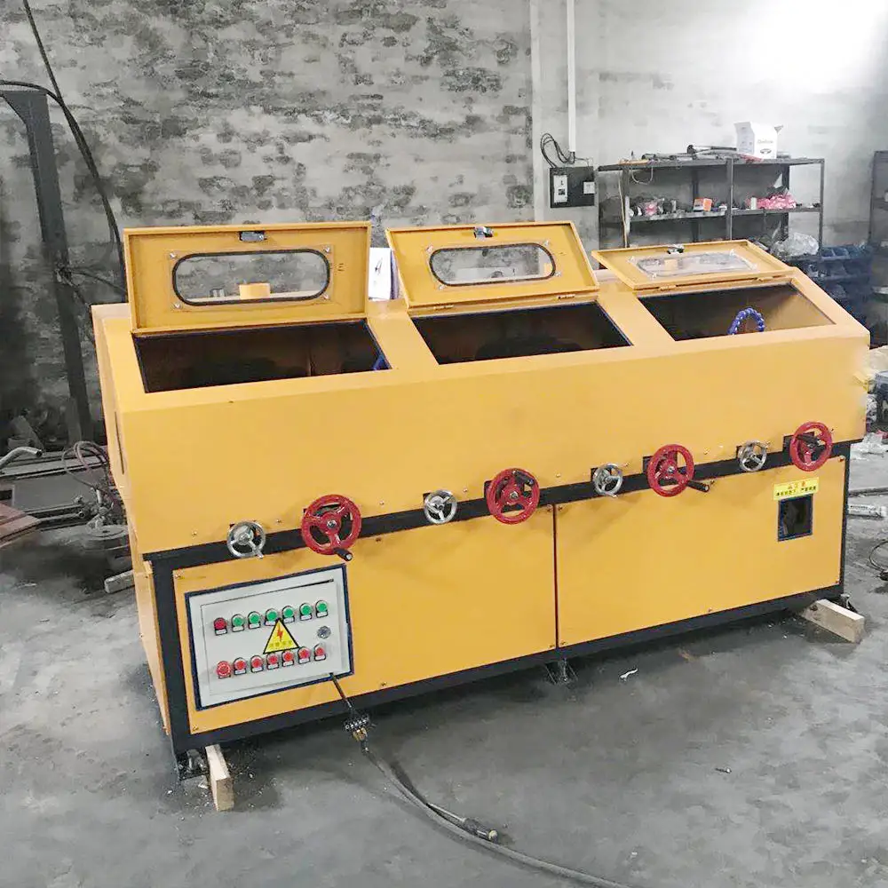 Automatic Metal Tube Surface Finishing Machine