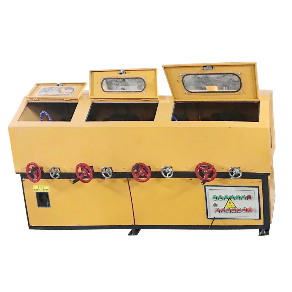 Multi-station Automatic Stainless Steel Round Tube Metal Pipe Cylindrical Polishing Grinding Machine