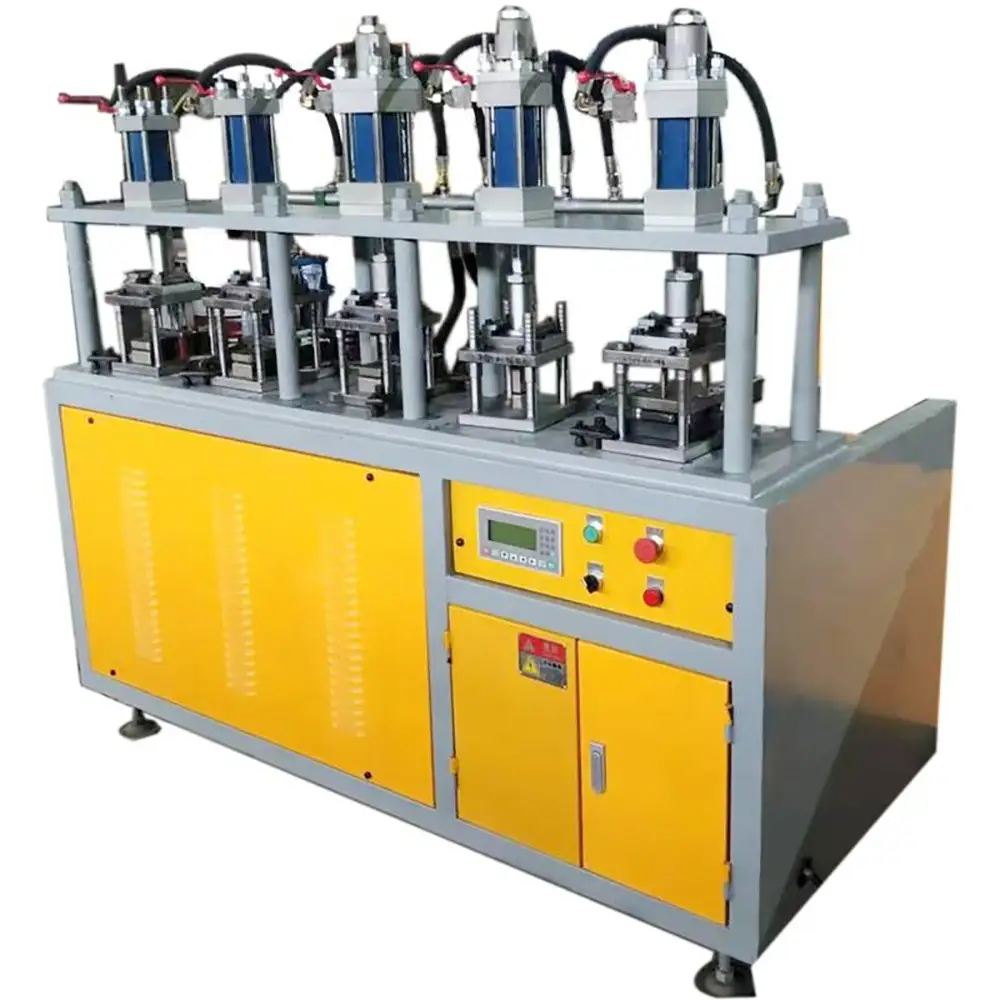 Five-Station Ladder Hole Punching Machine