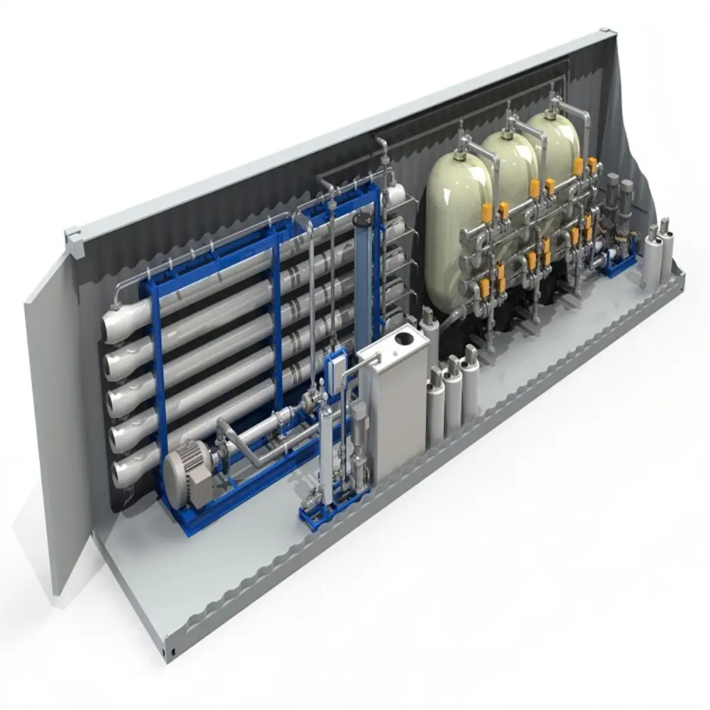 RO Pure Water Treatment Plant With Pretreatment