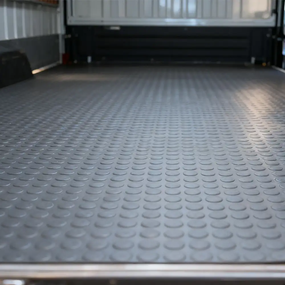 Textured Rubber Mat For Warehouse Flooring