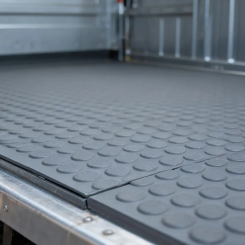 Non-Slip Rubber Flooring For Factory Workshop