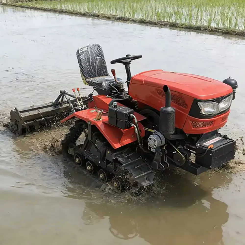 Paddy Field Tracked Tractor