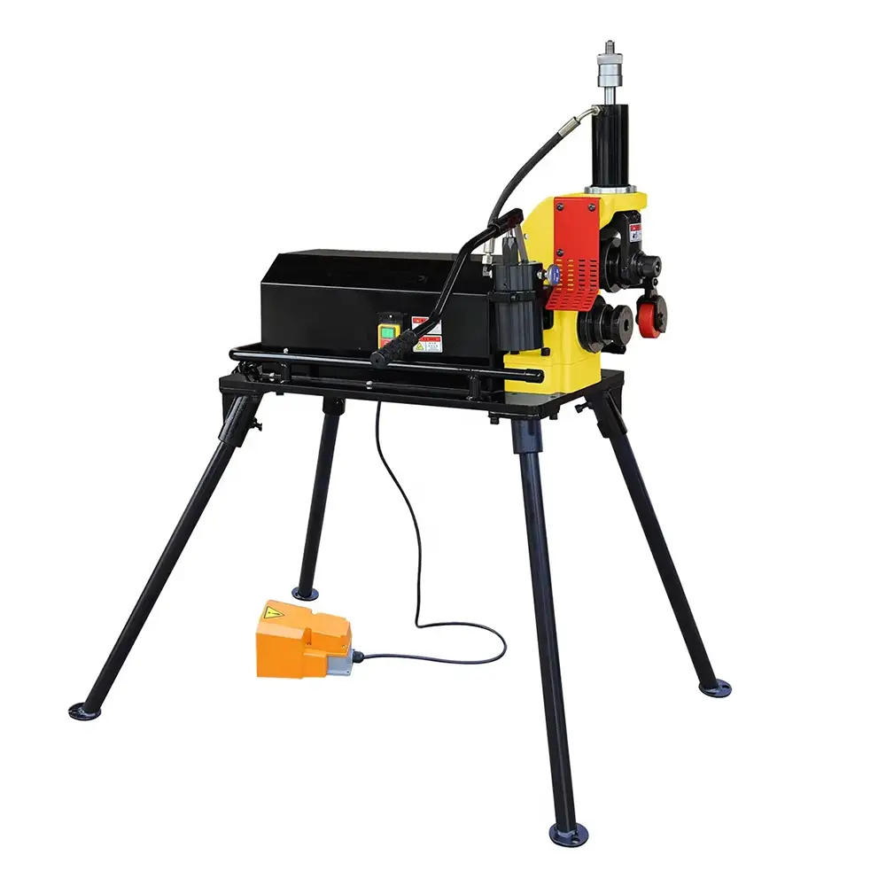 Pipe Roll Groove Machine For 2-16 Inch Galvanized Steel Pipe
