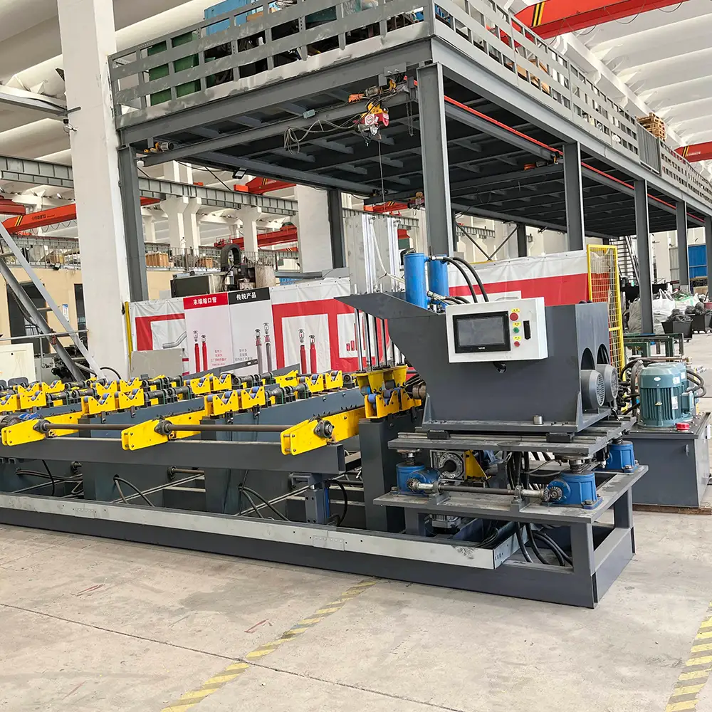 Double Head Pipe Threading Machine