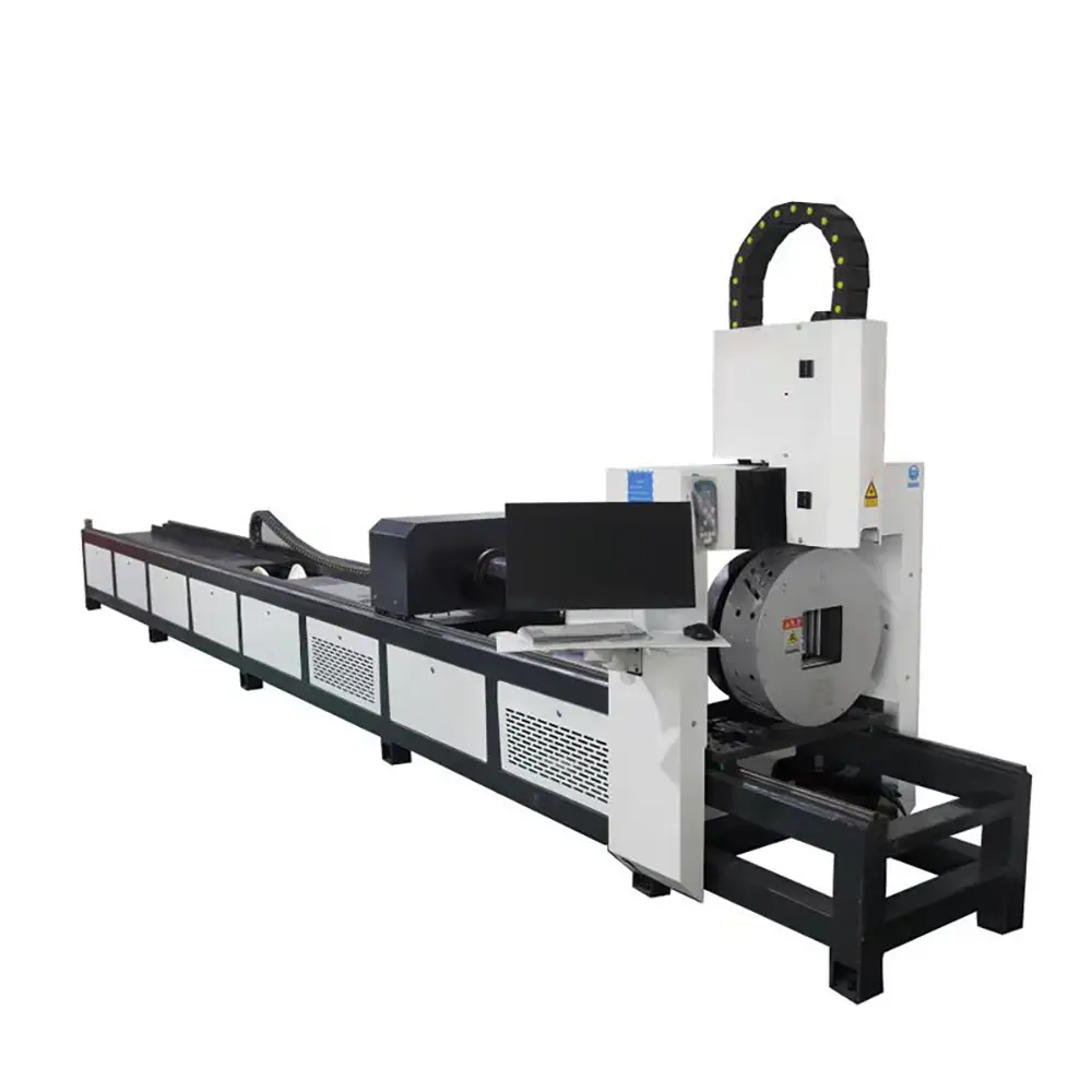 Round Tube Pneumatic Chuck Laser Cutter