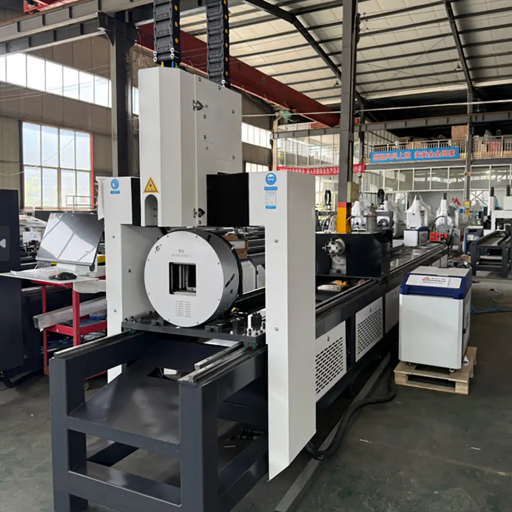 Square Tube Pneumatic Chuck Laser Cutter