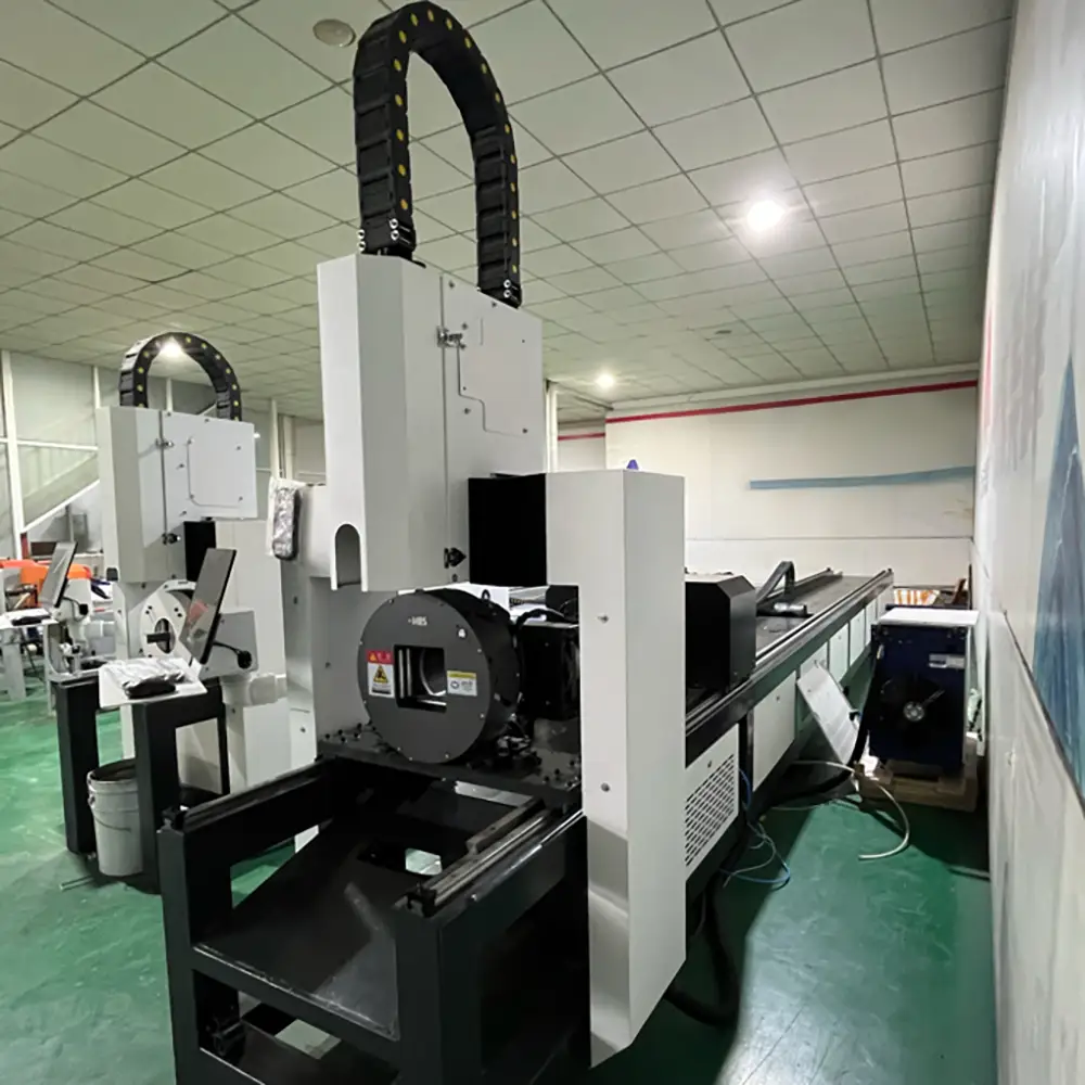 Round Tube Pneumatic Chuck Laser Cutter