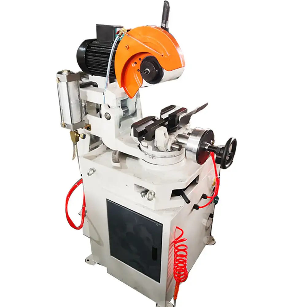 Pneumatic Manual Pipe Cutter Cortador De Tubos HHS Metal Tube Cutting Machine