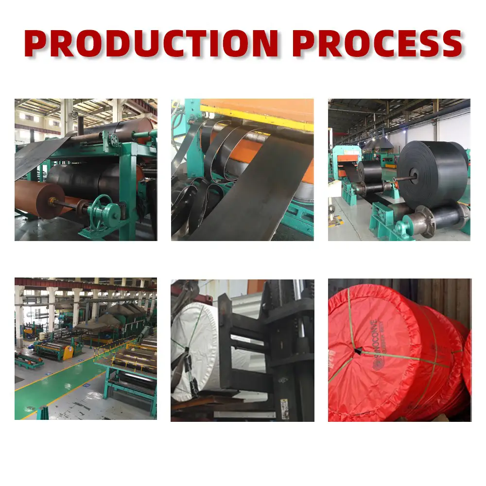 Fabric Reinforced Conveyor Belt