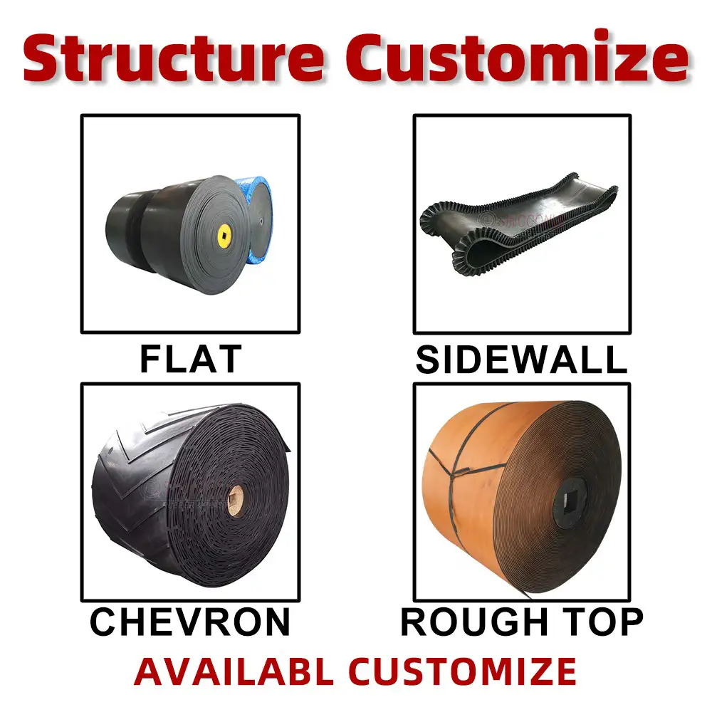 Polyester Rubber Conveyor Belt