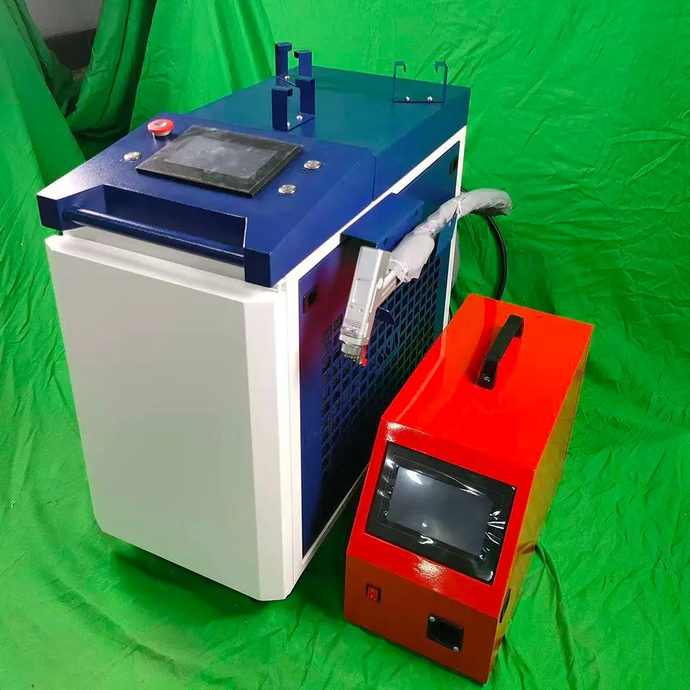 Portable 3 in 1 Fiber Laser Welder Cutter and Cleaner for Metal Surface Processing