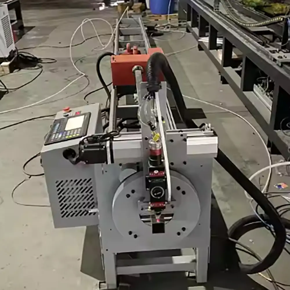 Square Pipe Fiber Laser Cutting Machine